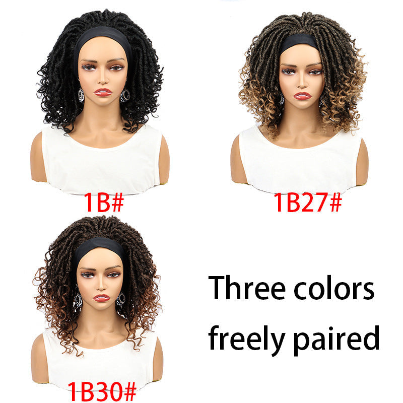 Wigs Black Women's Braided Wigs Heat Resistant Braided Hair